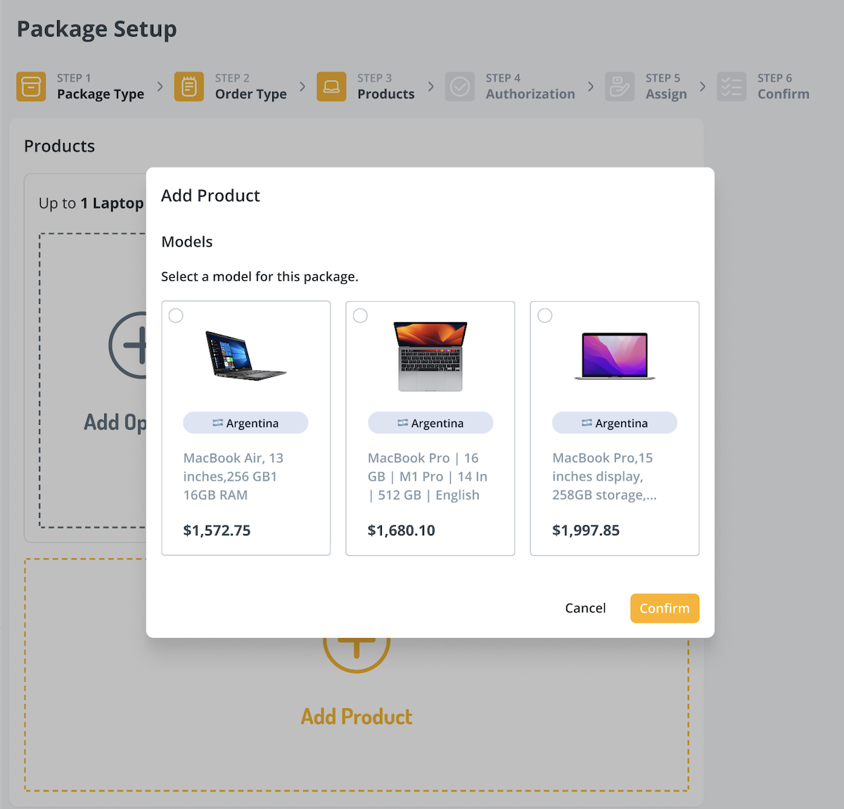 Packages