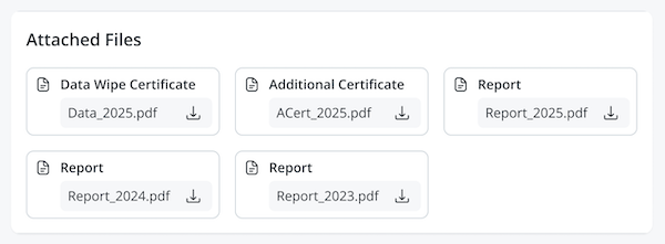 Product page