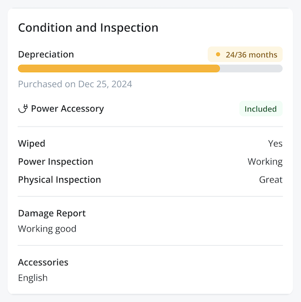 Product page